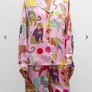 Karen Mabon - Pink Cheetah PJ Top/bottom SET!